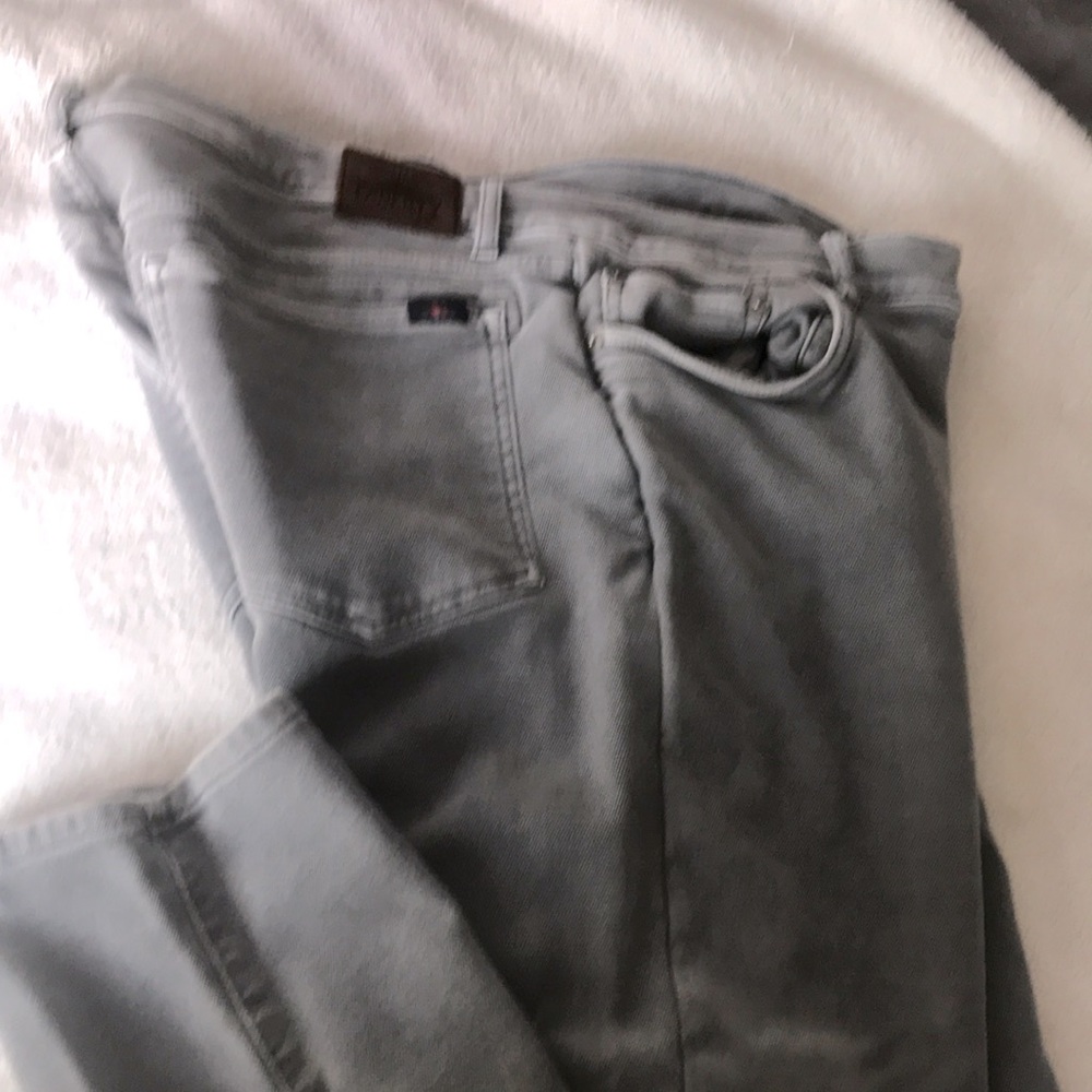 Faherty brand grey boot cut pants